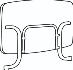 Sieger Boulevard klaptafel 90x150 cm. - Antraciet