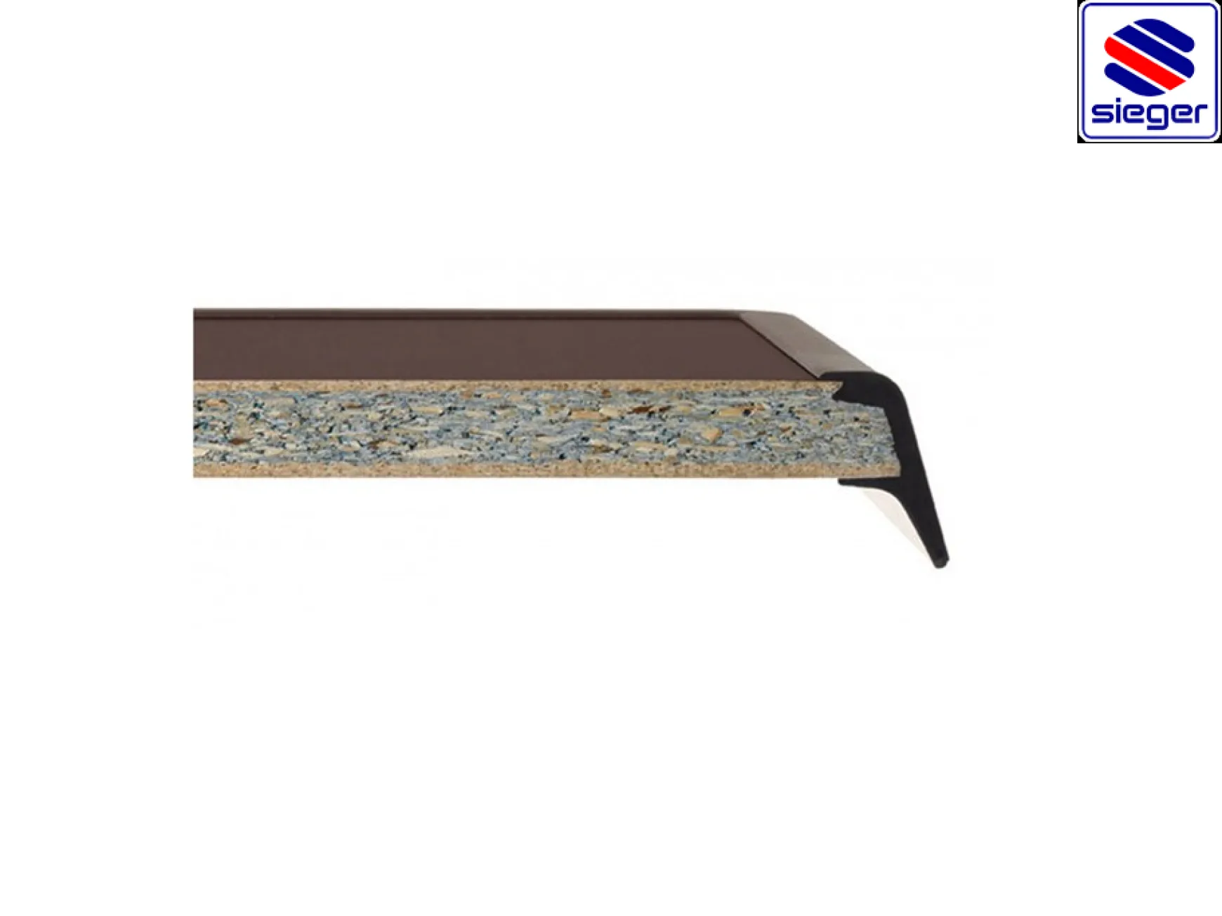 Sieger Boulevard klaptafel 90x150 cm. - Antraciet
