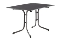 Sieger Boulevard klaptafel 120x80 cm. - Antraciet - OP=OP