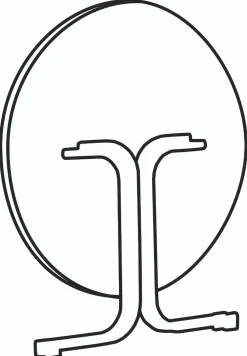 Sieger Boulevard ronde klaptafel Ø70 cm. - Antraciet