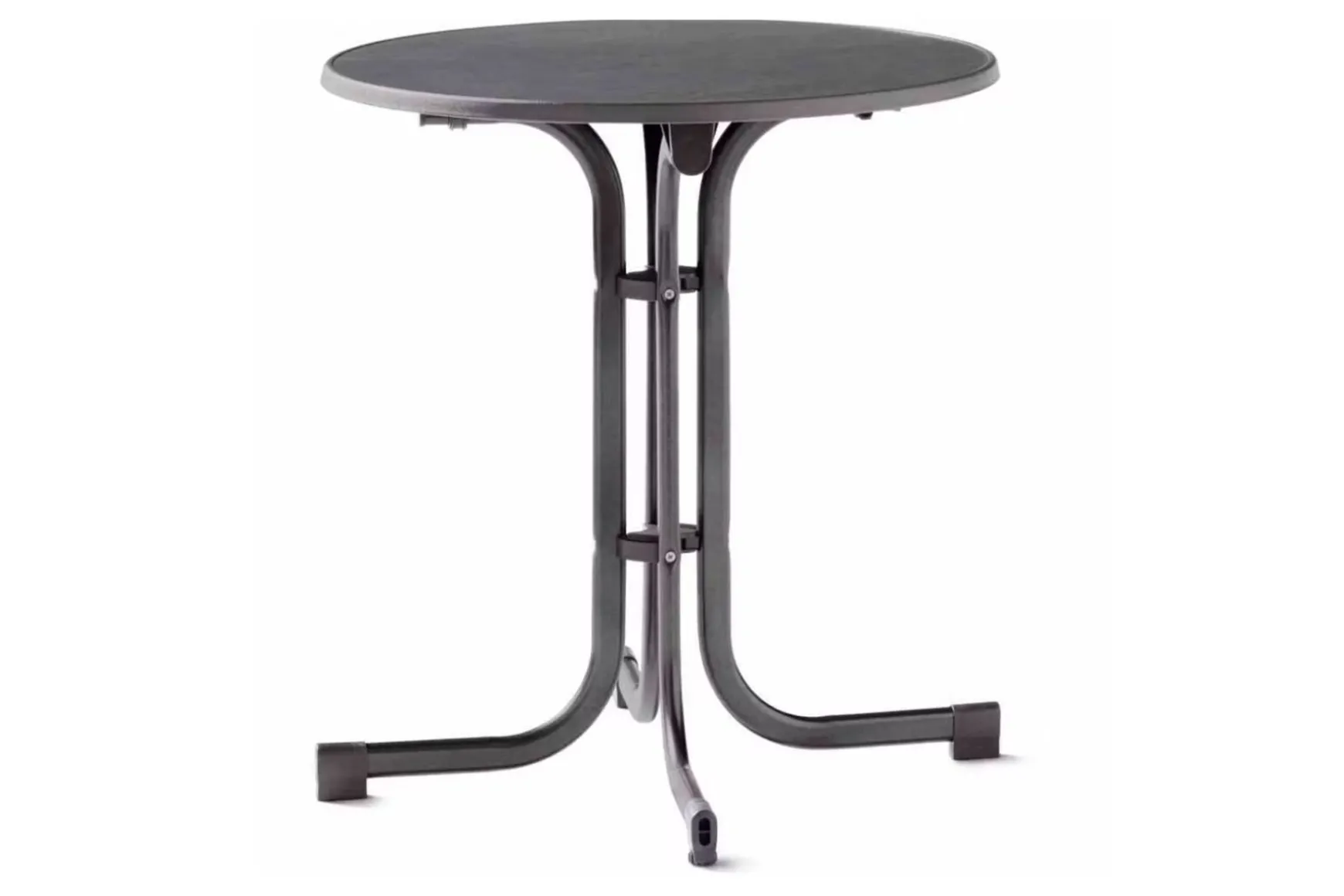 Sieger Boulevard ronde klaptafel Ø70 cm. - Antraciet