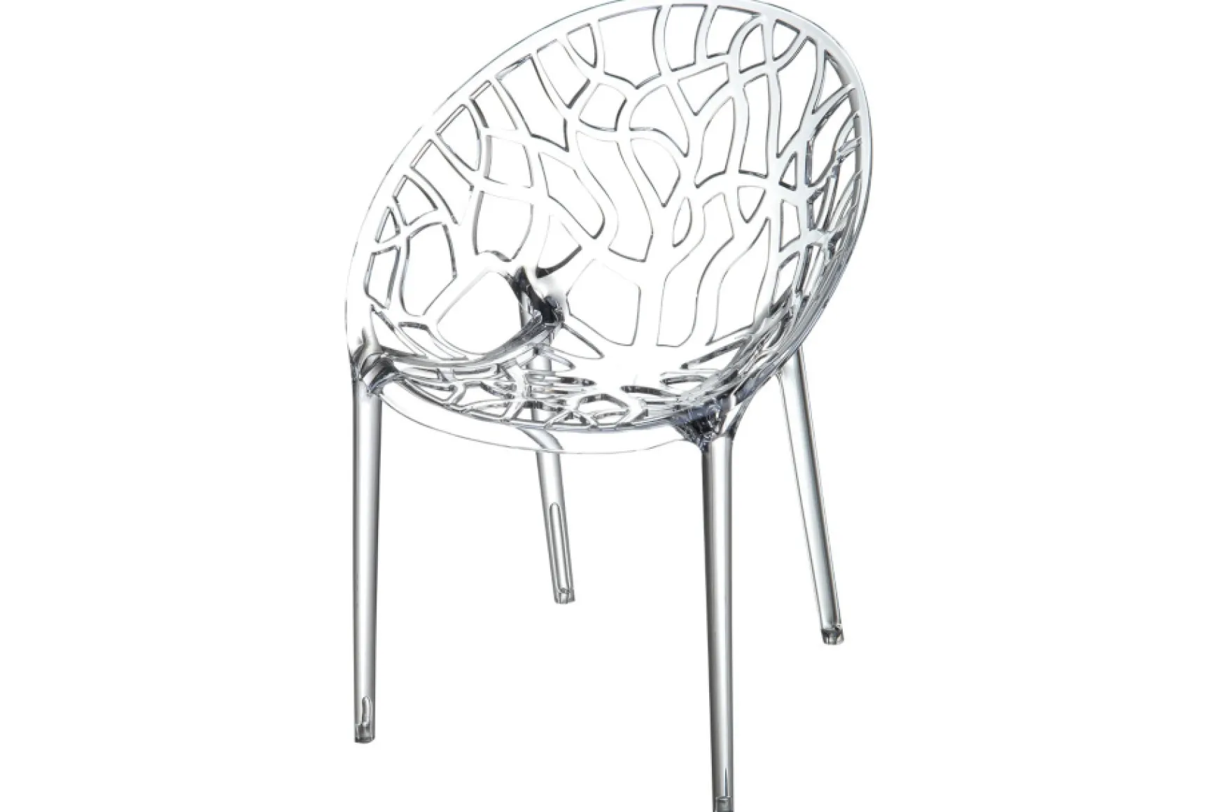 Siesta Crystal stapelbare stoel - Transparant