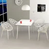 Siesta Crystal stapelbare tuinstoel - Wit