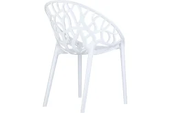 Siesta Crystal stapelbare tuinstoel - Wit