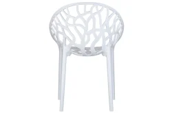 Siesta Crystal stapelbare tuinstoel - Wit