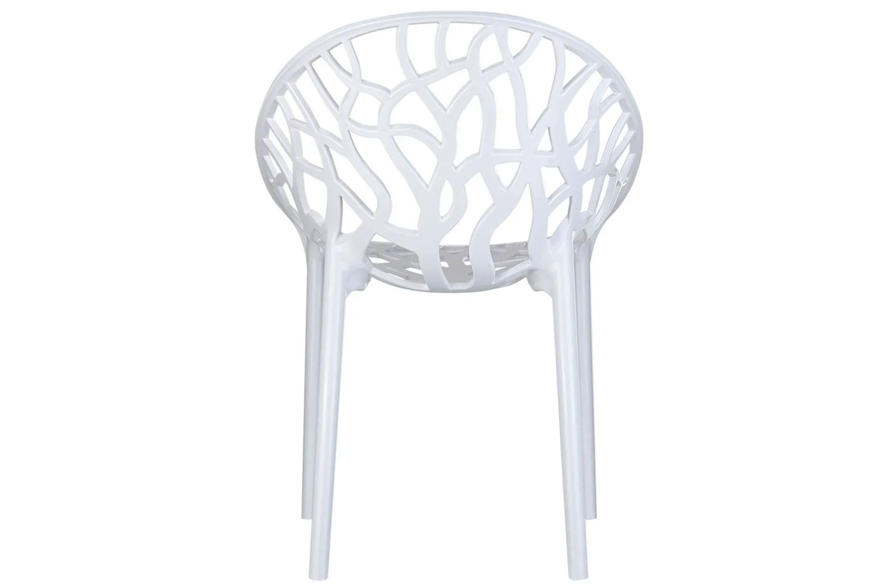 Siesta Crystal stapelbare tuinstoel - Wit