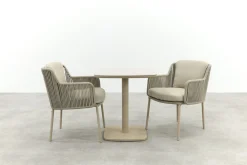 4SO Bernini/Emma bistroset (3-dlg) - Latte