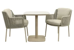 4SO Bernini/Emma bistroset (3-dlg) - Latte