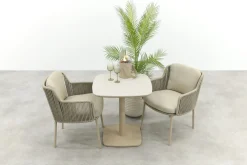 4SO Bernini/Emma bistroset (3-dlg) - Latte