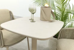 4SO Bernini/Emma bistroset (3-dlg) - Latte