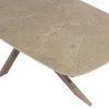 4SO Bernini/Prado 8-persoons Deens ovale dining tuinset 300x110 cm. - Latte