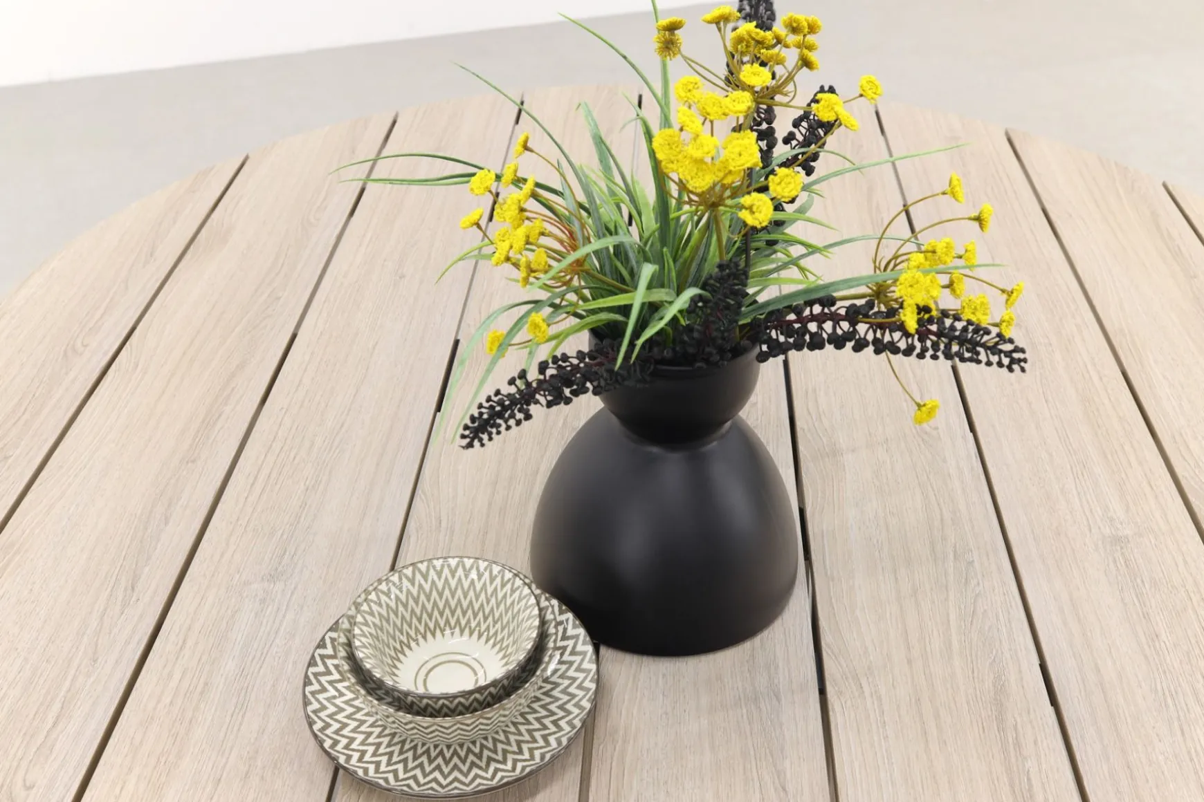 4SO Calpi/GI Trinxa ronde tuinset - 148 cm.