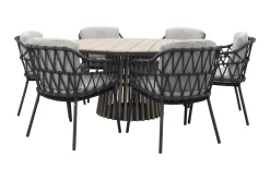 4SO Calpi/GI Trinxa ronde tuinset - 148 cm.
