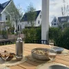 4SO Calpi/Prado 160 cm. ronde tuinset - 7-delig