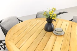 4SO Calpi/Prado 160 cm. ronde tuinset - 7-delig