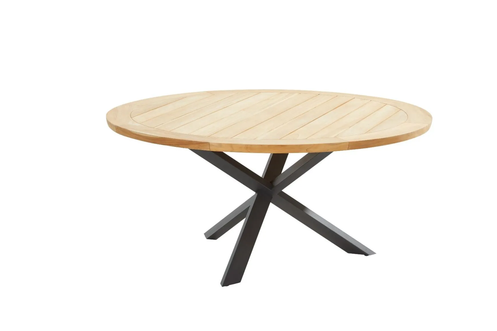 4SO Calpi/Prado 160 cm. ronde tuinset - 7-delig