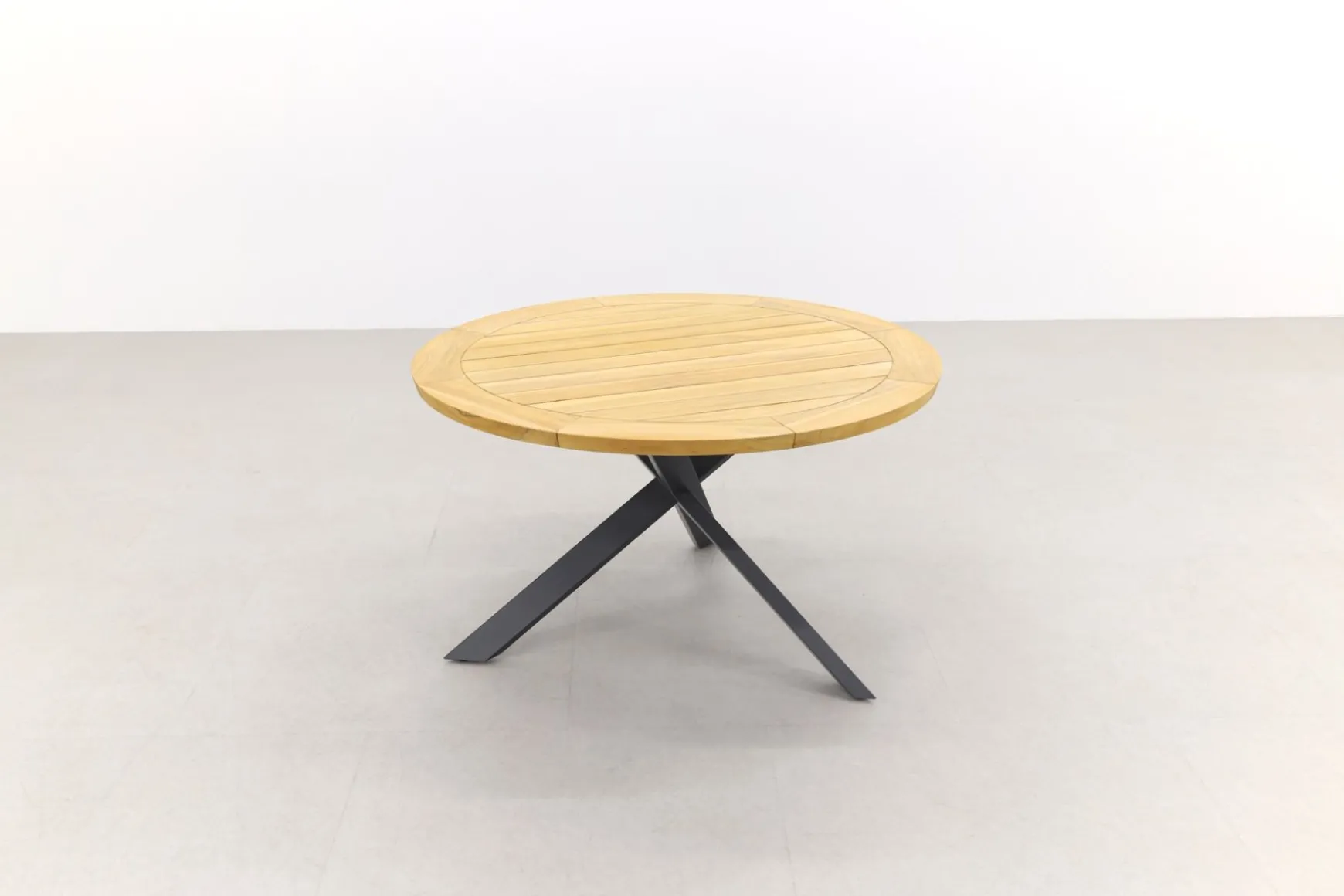 4SO Calpi/Prado 130 cm. ronde tuinset - 5-delig
