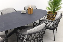 4SO Calpi/Privada 240x107 - Ovale tuinset - 7-delig OP=OP