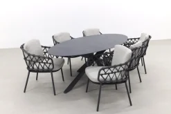 4SO Calpi/Privada 240x107 - Ovale tuinset - 7-delig OP=OP