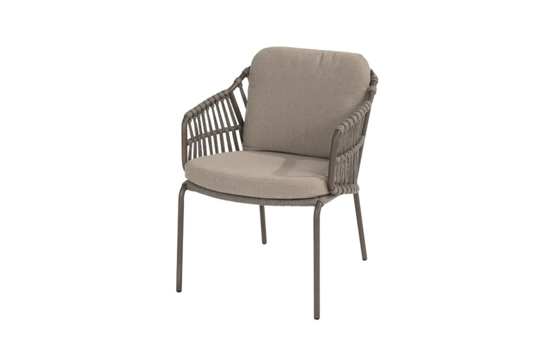 4SO Capalbio/Prado Deens ovale 6-persoons tuinset 240x105 cm. - Terre
