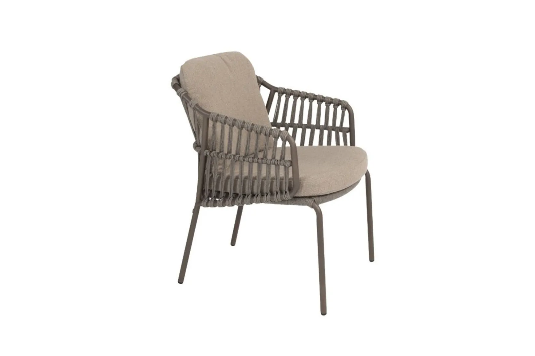 4SO Capalbio/Prado Deens ovale 6-persoons tuinset 240x105 cm. - Terre