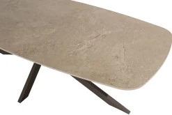 4SO Capalbio/Prado Deens ovale 6-persoons tuinset 240x105 cm. - Terre