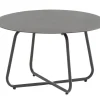 4SO Dali ronde aluminium loungetafel Ø60 cm. - Antraciet