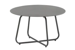 4SO Dali ronde aluminium loungetafel Ø60 cm. - Antraciet