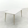 Sofia dining tuintafel keramiek 160x90 cm. - Latte