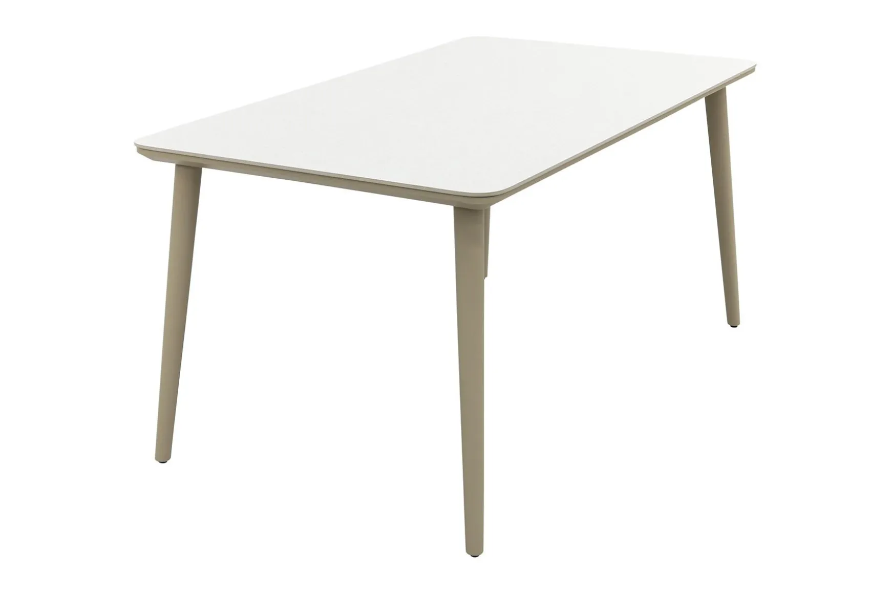 Sofia dining tuintafel keramiek 160x90 cm. - Latte