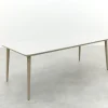 Sofia dining tuintafel keramiek 220x100 cm. - Latte