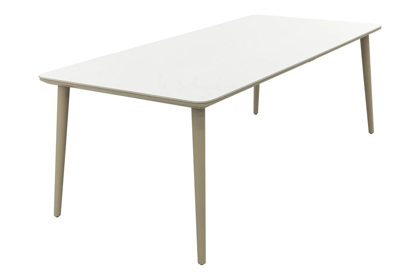 Sofia dining tuintafel keramiek 220x100 cm. - Latte