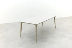 Sofia dining tuintafel keramiek 220x100 cm. - Latte