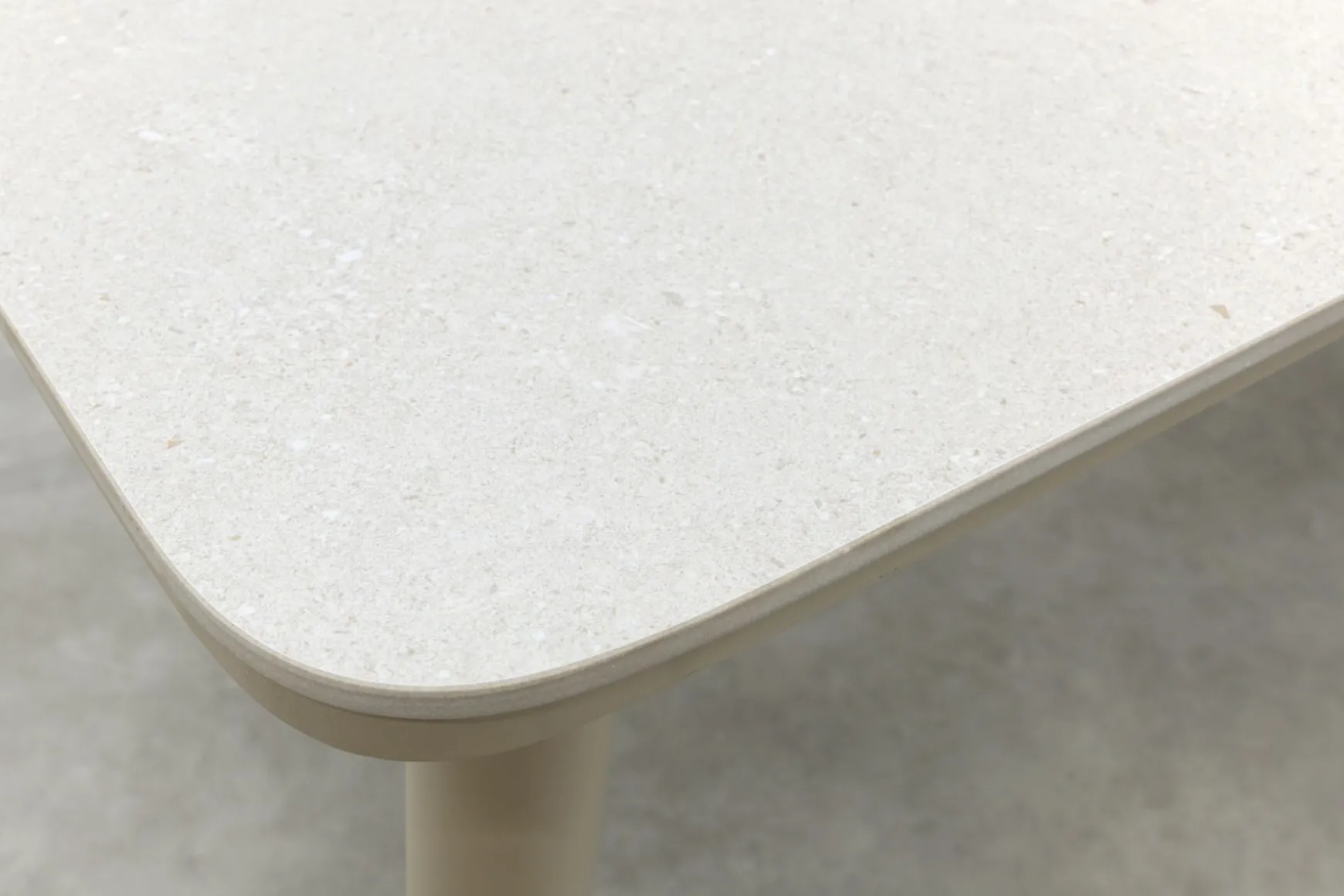 Sofia dining tuintafel keramiek 220x100 cm. - Latte