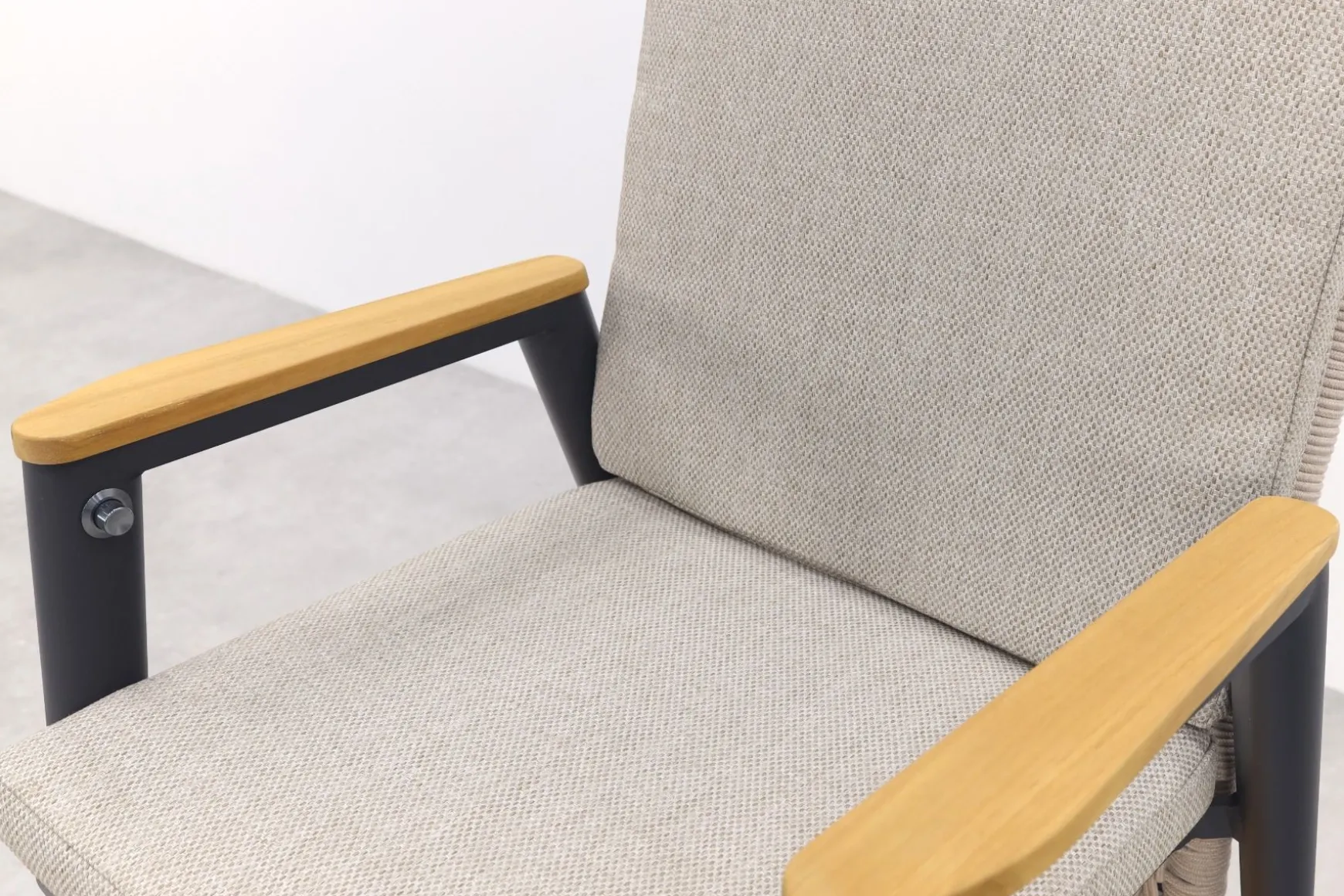 Solaro/Keltex verstelbare tuinset 265x101 cm. (7-delig) - Teak/Zand