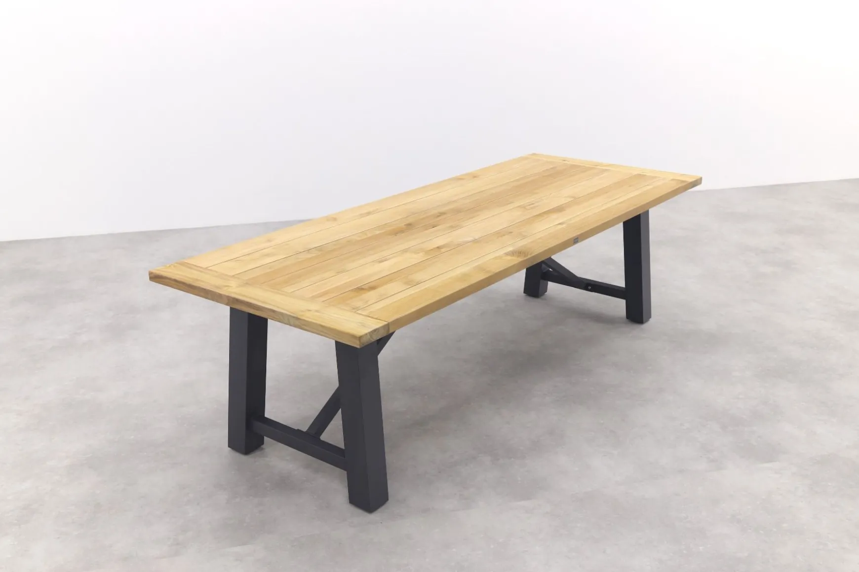 Solaro/Keltex verstelbare tuinset 265x101 cm. (7-delig) - Teak/Zand