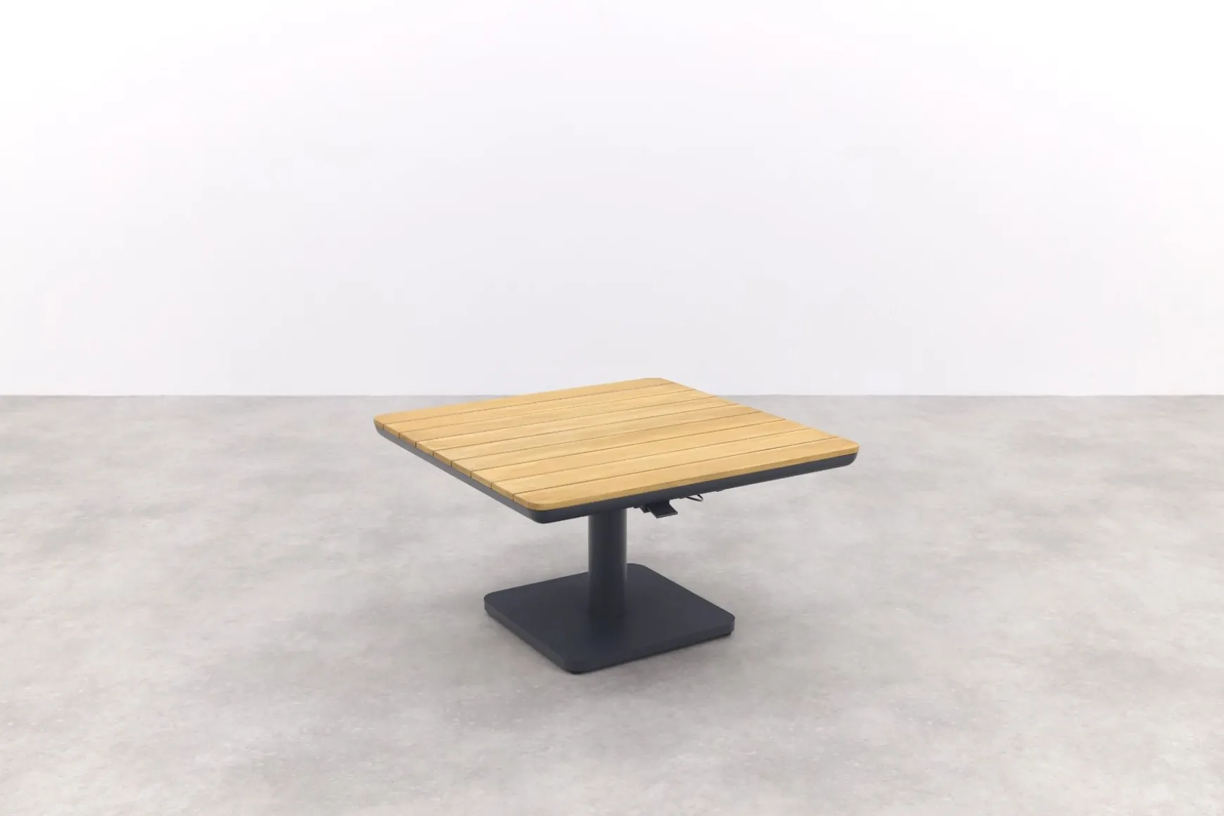 Solaro/Medina verstelbare (4-persoons) stoel-bank loungeset - Zand / Teak