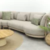 4SO Mykonos/June organische loungeset - Latte