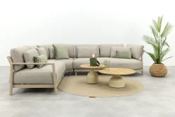 4SO Mykonos/June organische loungeset - Latte
