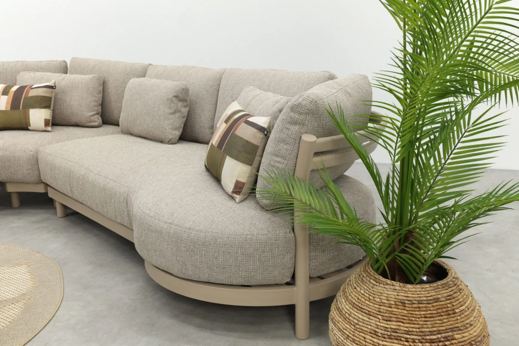 4SO Mykonos/Mindo organische loungeset - Latte