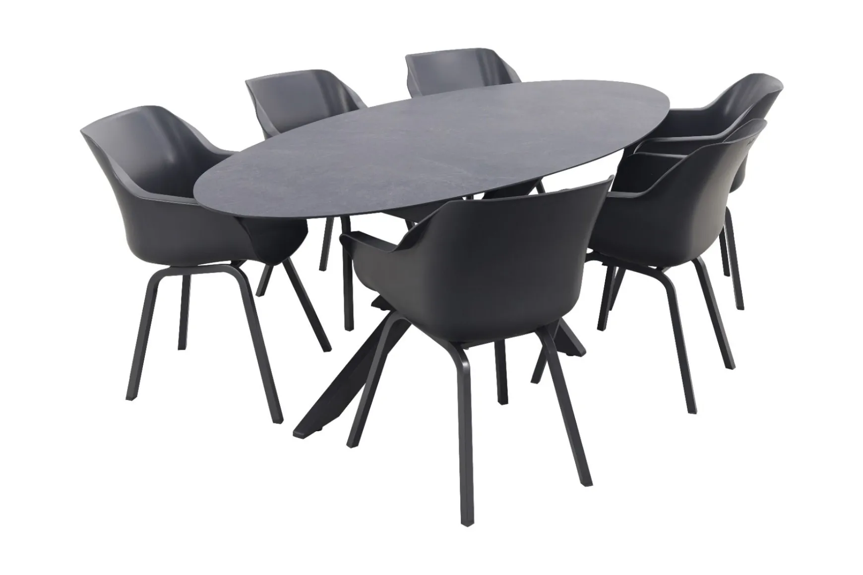 Sophie Element/Privada 240x107 - Ovale tuinset - 7-delig OP=OP
