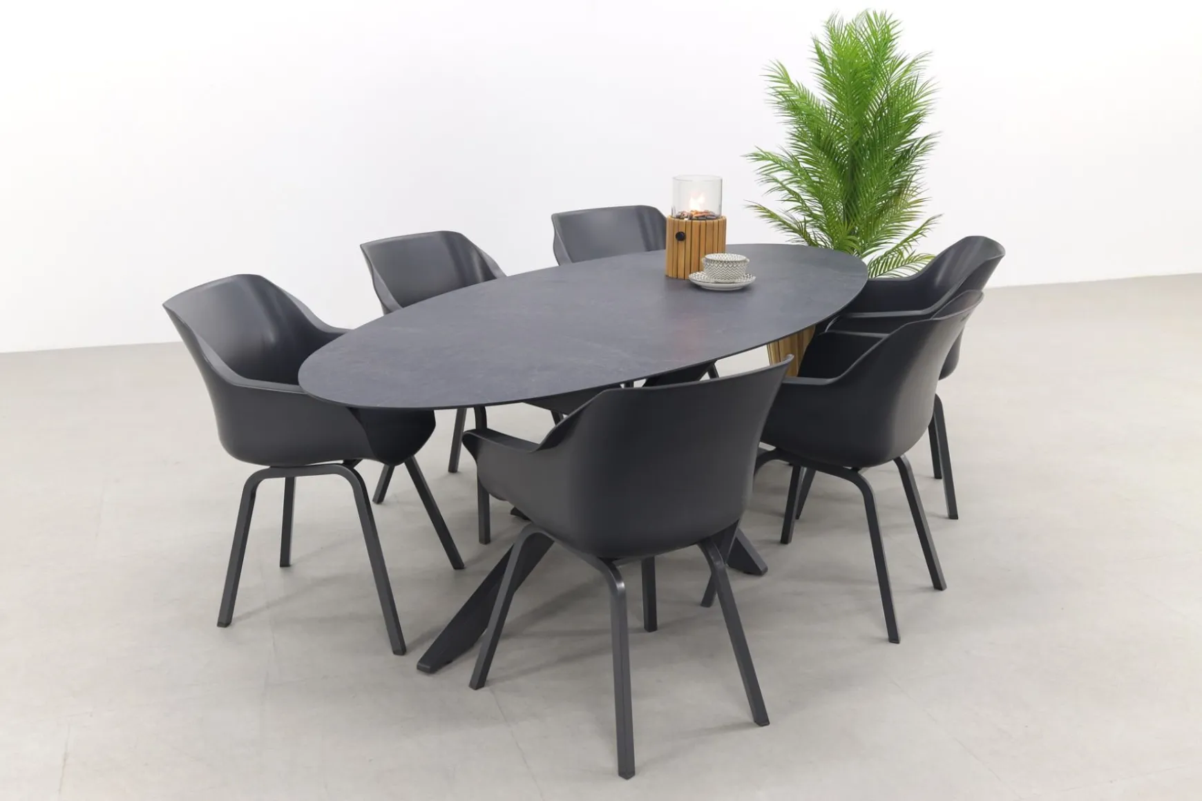 Sophie Element/Privada 240x107 - Ovale tuinset - 7-delig OP=OP