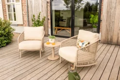 4SO Puccini/Canto loungestoelen set - Latte