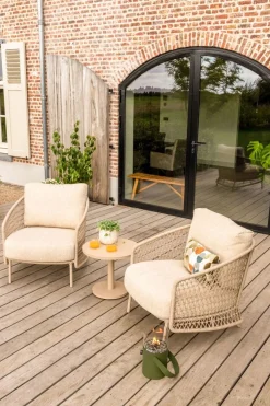 4SO Puccini/Canto loungestoelen set - Latte
