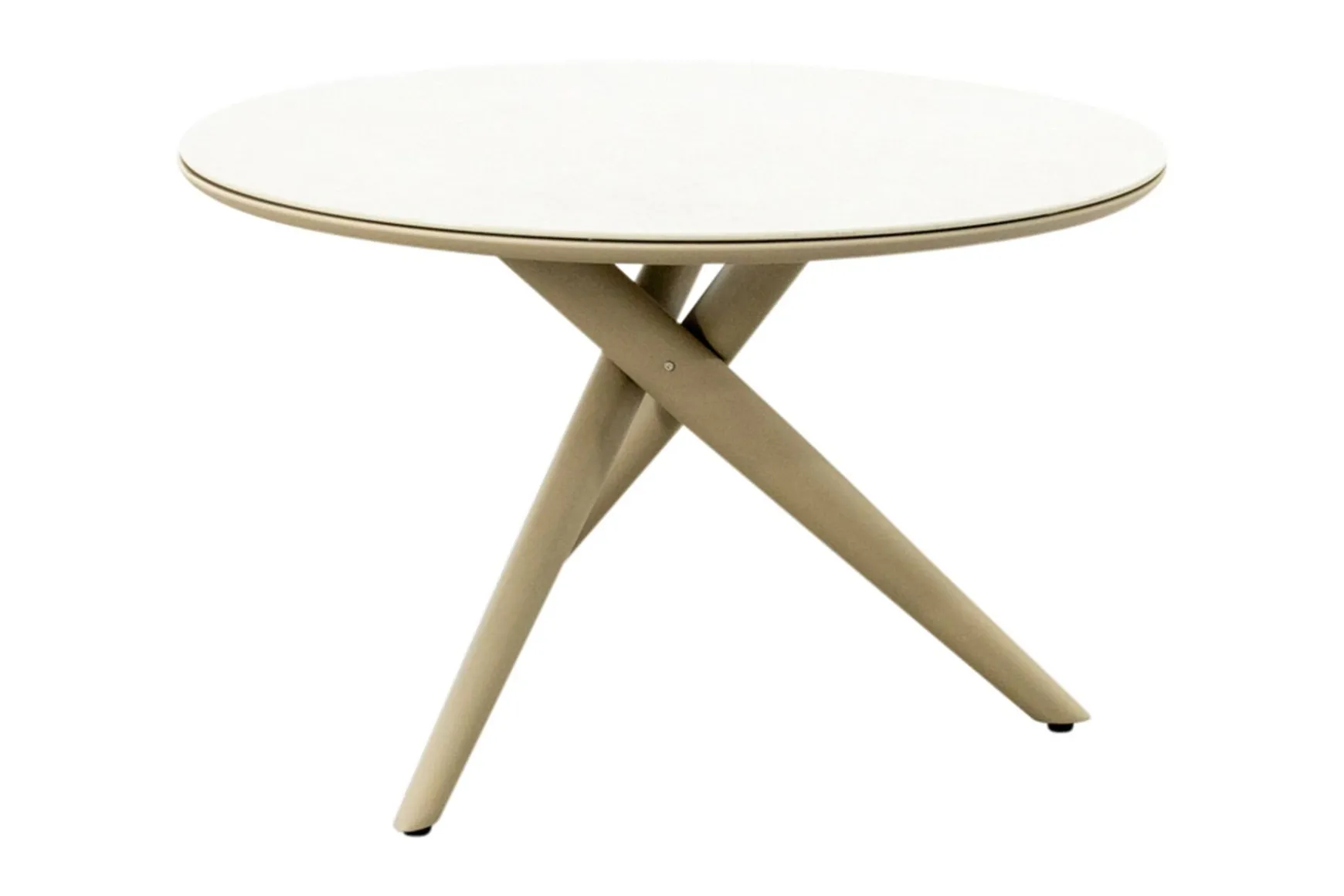 4SO Puccini/Dublin ronde tuinset 120 cm. (5-delig) - Latte