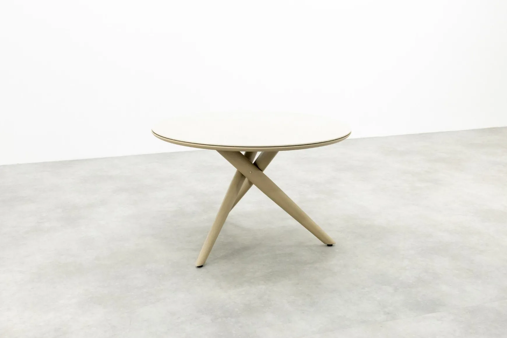 4SO Puccini/Dublin ronde tuinset 120 cm. (5-delig) - Latte