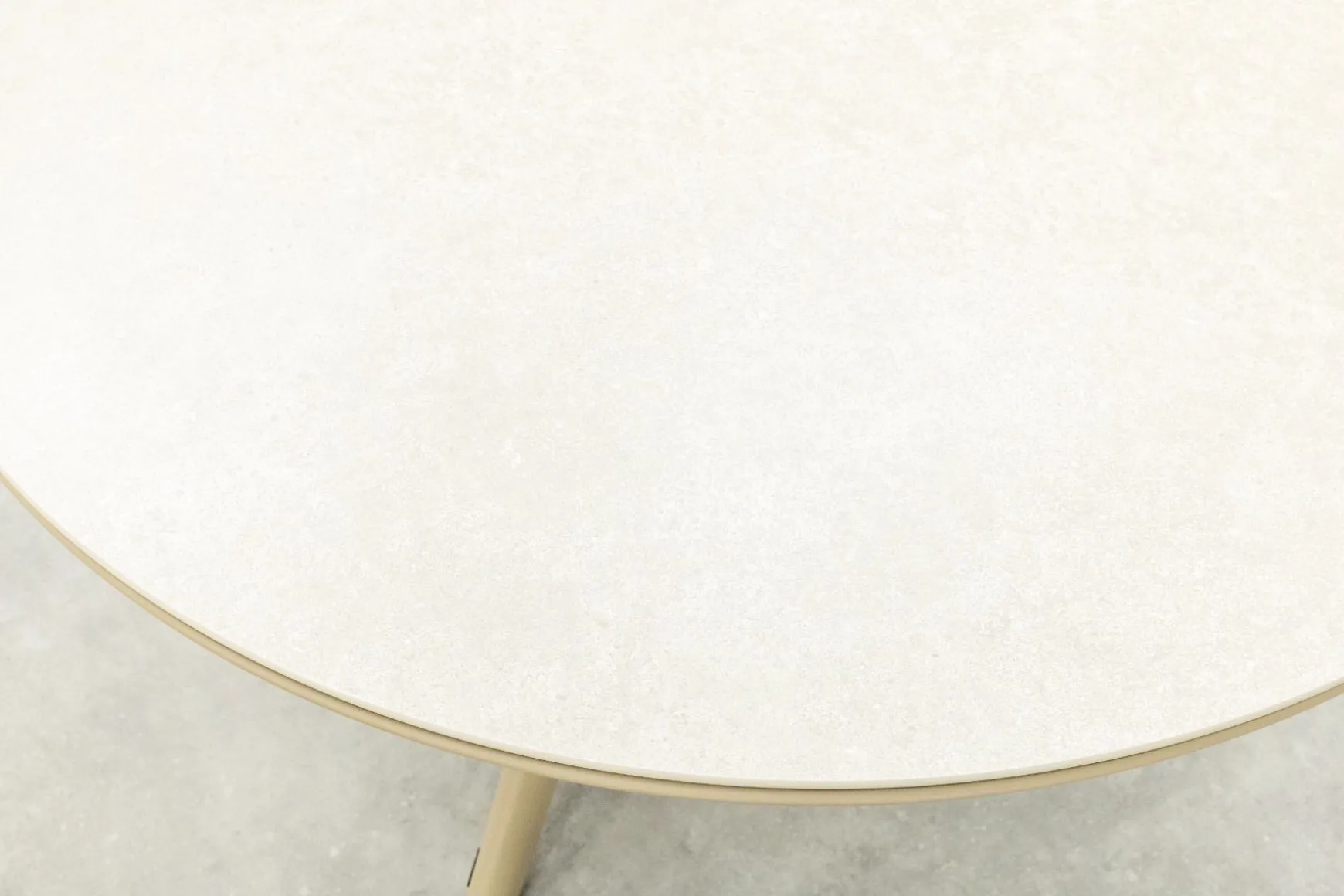 4SO Puccini/Dublin ronde tuinset 120 cm. (5-delig) - Latte