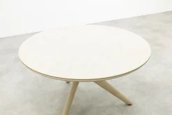4SO Puccini/Dublin ronde tuinset 120 cm. (5-delig) - Latte