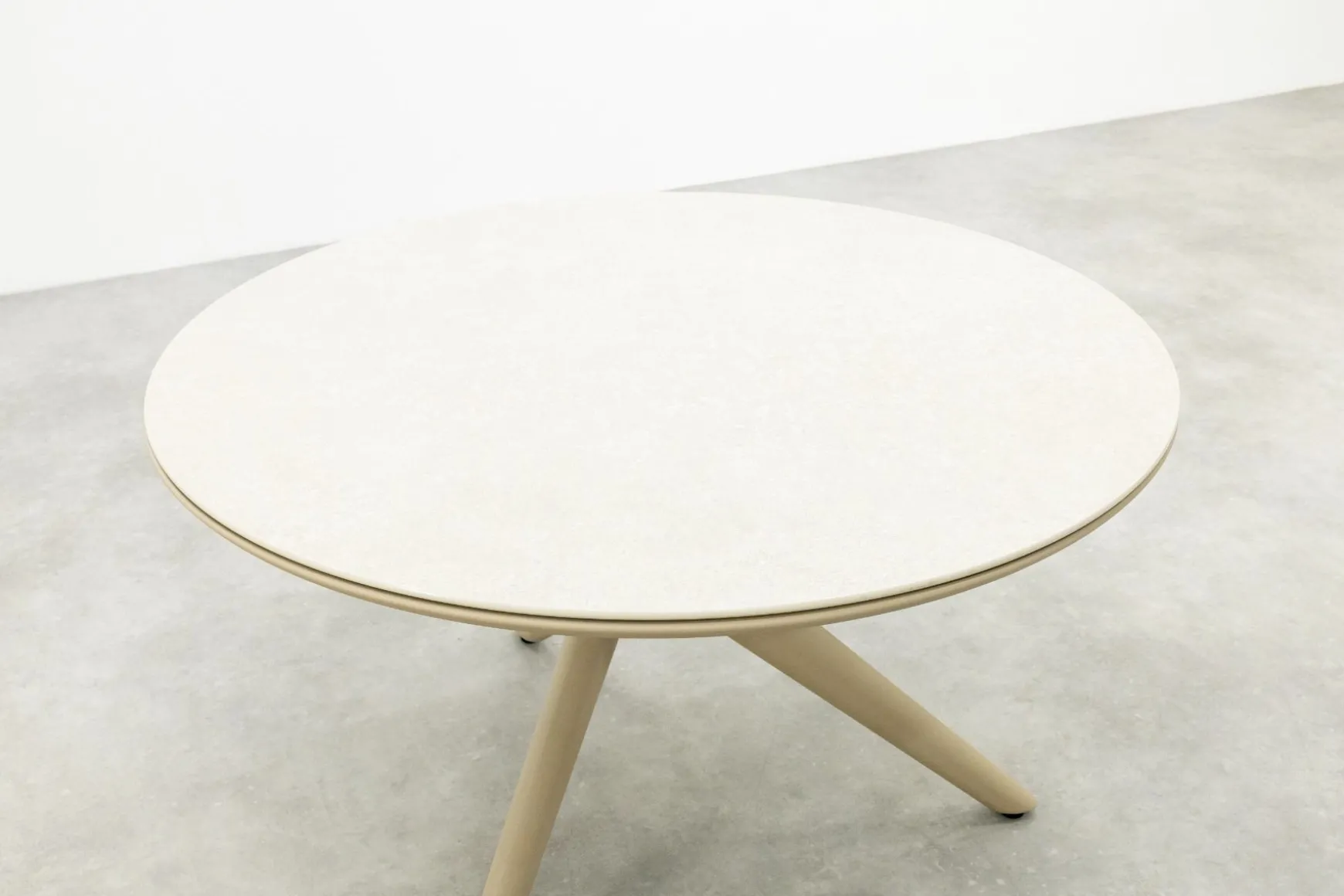 4SO Puccini/Dublin ronde tuinset 120 cm. (5-delig) - Latte