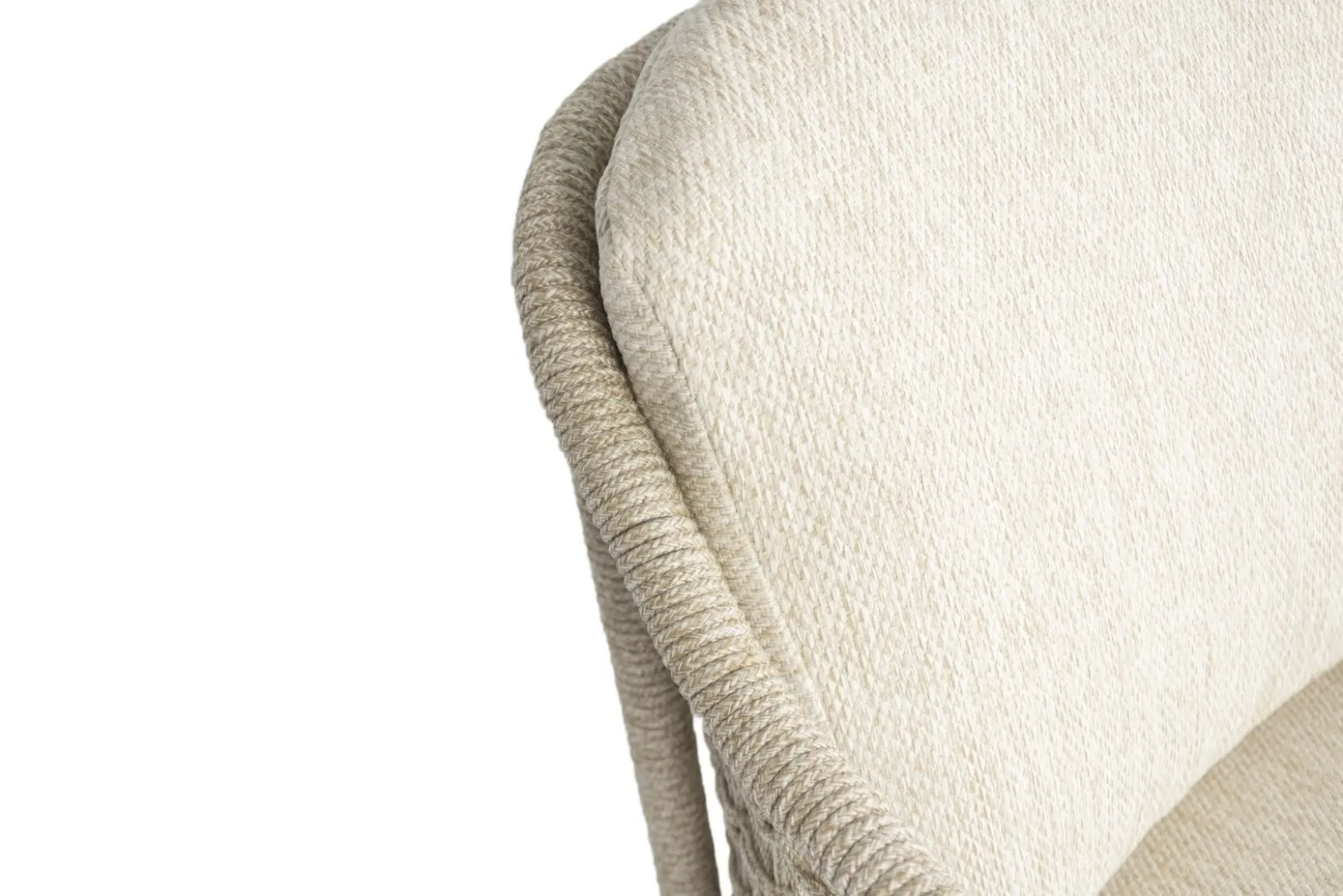 4SO Puccini/Prado Deens ovale 6-persoons tuinset 240x105 cm. - Latte